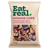 Eat Real Hummus Chips Caramelised Onion and Balsamic