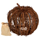John Lewis Halloween LED Wicker Pumpkin