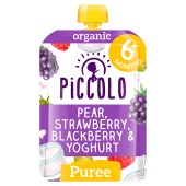 Piccolo Strawberry & Blackberry Yoghurt
