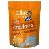 Ella's Organic Safari Crackers Carrot & Rosemary 12m+