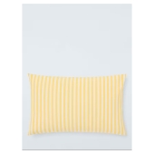 John Lewis Thin Stripe Indoor/Outdoor Cushion, Pistachio