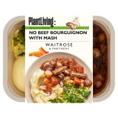PlantLiving: No Beef Bourguignon with Mash