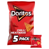 Doritos Chilli Heatwave Tortilla Chips Multipack Crisps