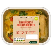 Waitrose Naked Katsu Chicken Breasts