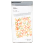 John Lewis ANYDAY Flip Lock Airtight Rectangular Storage Container, 3.6L