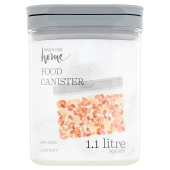 John Lewis ANYDAY Flip Lock Airtight Square Storage Container, 1.1L