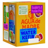 Agua De Madre Raspberry & Passionfruit Kefir Water