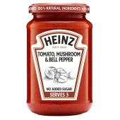 Heinz Tomato Mushroom & Pepper Pasta Sauce