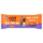 Love Raw Vegan Orange Milk Chocolate Bar