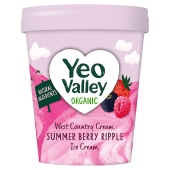 Yeo Valley Summer Berry Ice Cream