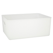 Tatay Baobob White Basket 15L