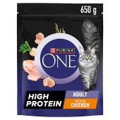 Purina One High Protein Chicken Dry Cat Food