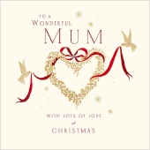 Mum Heart Wreath