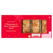 Waitrose 5 Mincemeat & Zesty Frangipane Slices