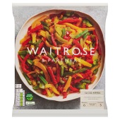 Waitrose Sliced Peppers