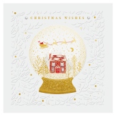 Snowglobe Santas Sleigh