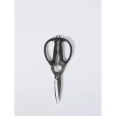 John Lewis ANYDAY Stainless Steel Kitchen Scissors, 8cm, Black