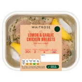 Waitrose Lemon & Garlic Chicken Breasts