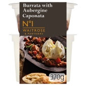No.1 Burrata with Aubergine Caponata
