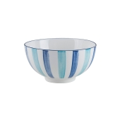 Curate Sunkissed Blue Stripe Cereal Bowl