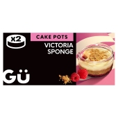 Gu Victoria Sponge Cake Pots