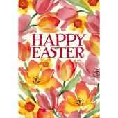 Tulips, Happy Easter Card