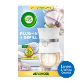 Airwick Plug in Kit Linen and White Orchid 19ml