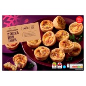 Waitrose 12 Cheese & Bacon Mini Tartlets