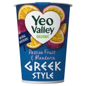 Yeo Valley Greek Style Passion Fruit and Mandarin Yogurt