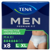 TENA Men Protective Underwear Maxi L/XL 8s