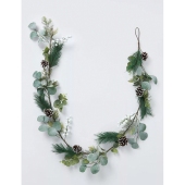 Snowy Eucalyptus Garland