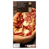 No. 1 Wood-fired Salsiccia & Hot Honey Sourdough Pizza