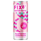 FIX8 Water Kefir Raspberry Lemonade