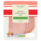 Waitrose British Honey Roast Ham Made Without Nitrites