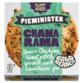 Pieminister Chana Rama Pie with Chickpea, Sweet potato & Cauliflower