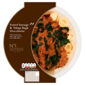 No.1 Sausage Ragu Orecchiette with Calabrian Nduja and Cavolo Nero