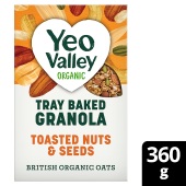 Yeo Valley Organic Tray Baked Granola Toasted Nuts & Seeds
