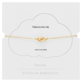 Estella Bartlett Linked Flower Bracelet