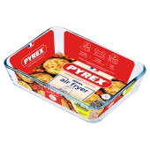 Pyrex Glass Rectangle Dish Airfryer 0.8L