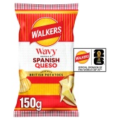 Walkers Wavy Spanish Queso Crisps