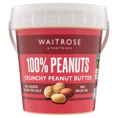 Waitrose 100% Nuts Crunchy Peanut Butter
