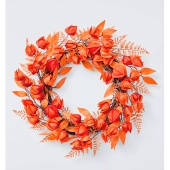 Chinese Lantern Wreath 45cm