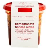 Ottolenghi Pomegranate Harissa Olives