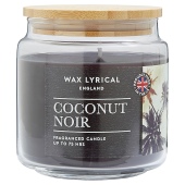 Wax Lyrical Candle, Medium Jar, Coconut Noir