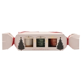 WIDDOP Set of 3 Scented Candles in Cracker Gift Set