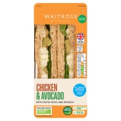 Waitrose Chicken & Avocado Sandwich