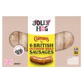TJH Colman's Mustard Pork Sausage