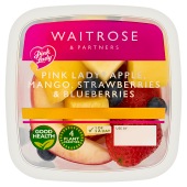 Waitrose Pink Lady Apple, Mango, Strawberry & Blueberry