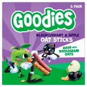Goodies Kids Snack Apple & Blackcurrant Oaty Bars