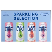 Aqua Libra Sparkling Selection 12 x 330ml